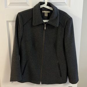 Peter Nygard Black Pea Jacket